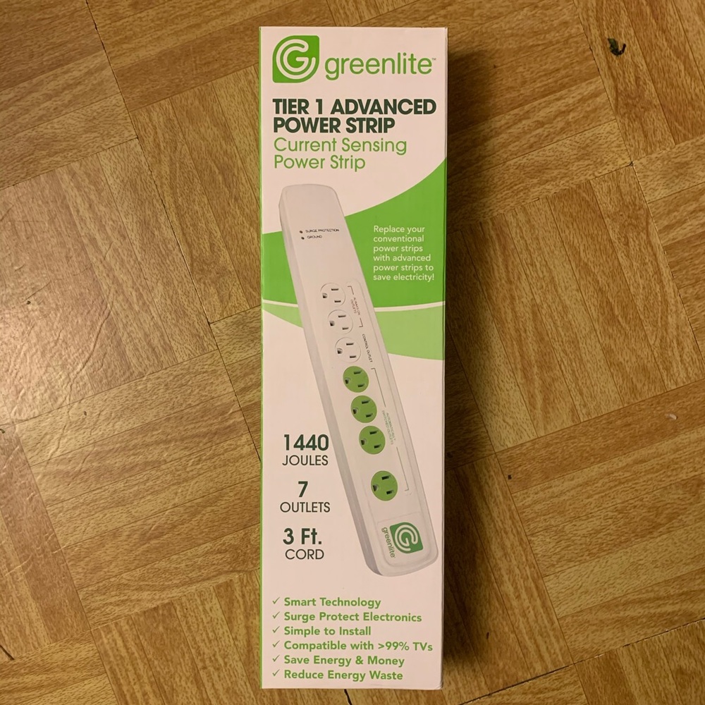 Greenlite Advanced Tier 1 Surge Protect Powerstrip